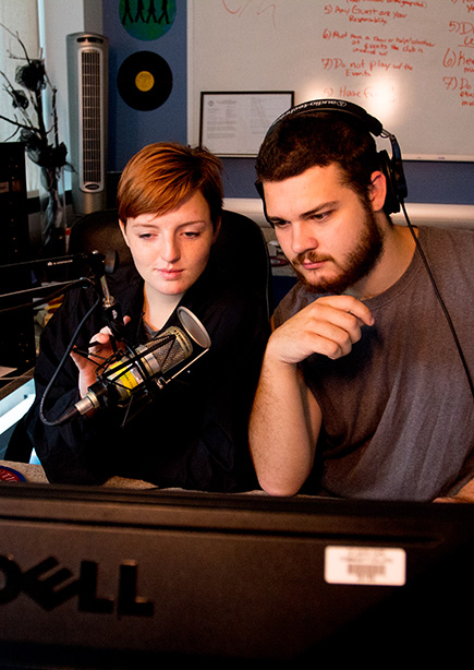 Students in Radio Club