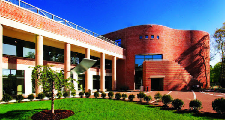 Sideview of Atlantic Cape Community College campus in Cape May County