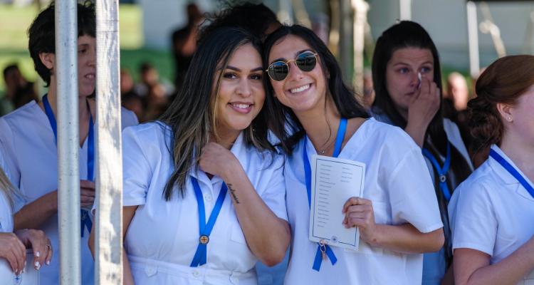 Atlantic Cape Nursing Program graduates at the Annual Pinning Ceremony on May 17