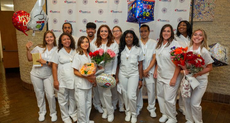 Members of the first PN certificate cohort graduating class